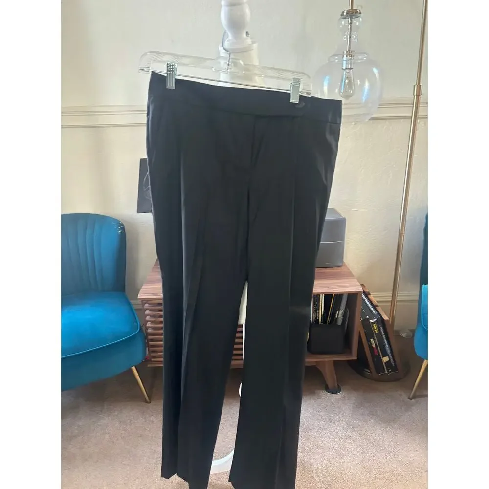 J.Crew Favorite Fit Wool Dress Pants Women’s Size 6 Black Trouser